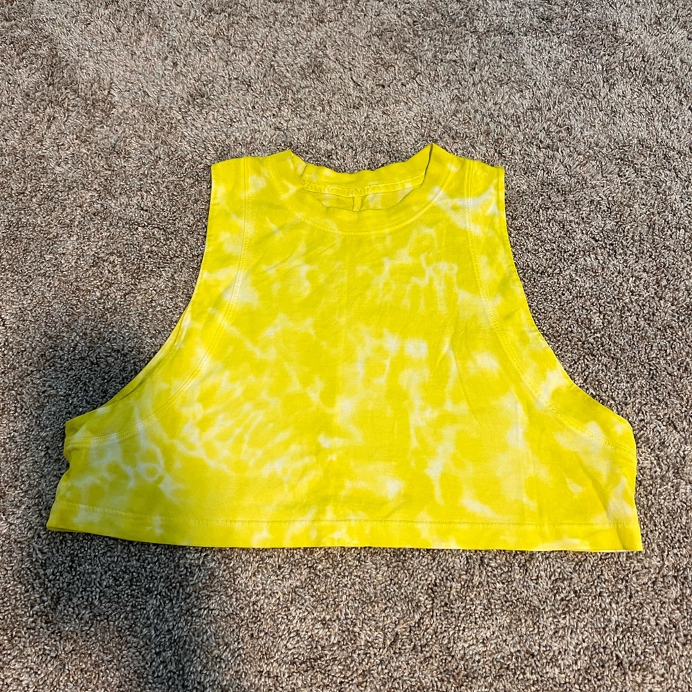 Lululemon Tie-Dye Crop Top